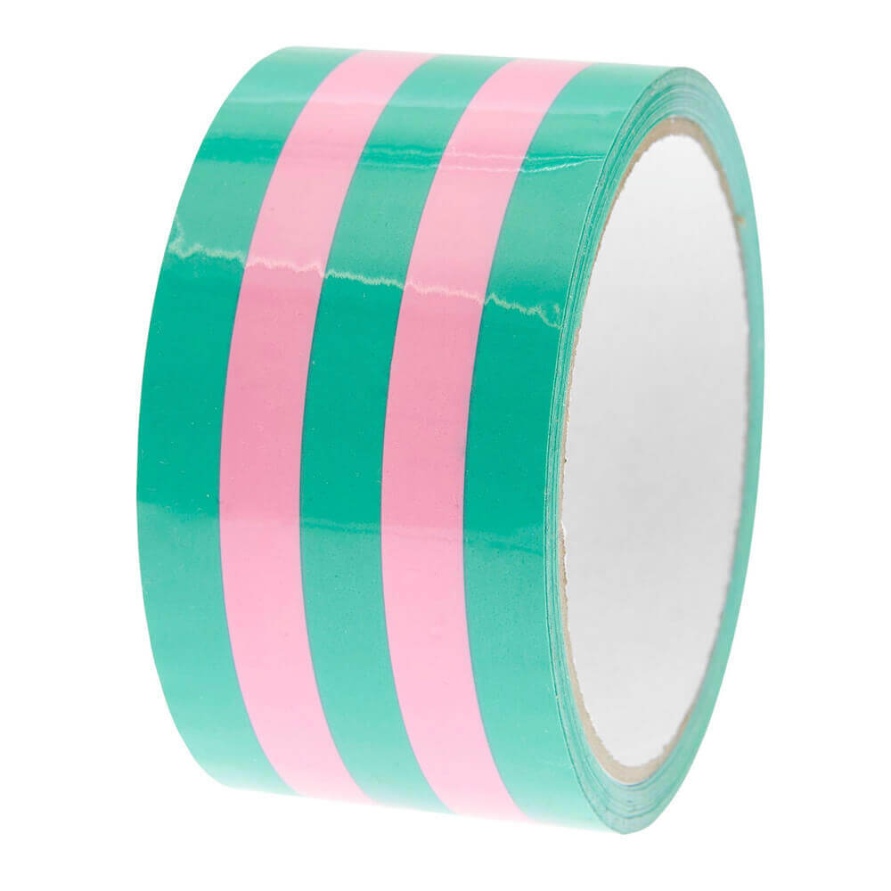 Rico Design Paper Poetry Parcel Tape Pink Green